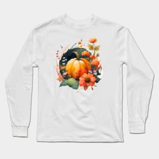 Fall Pumpkin Long Sleeve T-Shirt